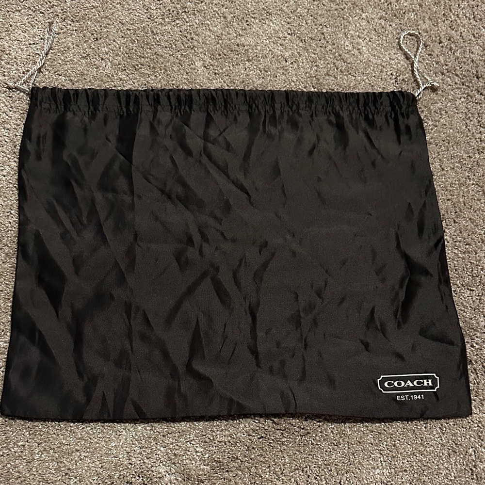 Coach Classic Black Storage Bag